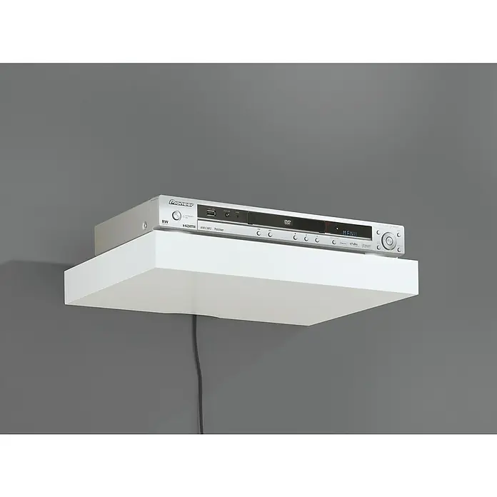 Dolle Wandboard Big Boy Media - L x B x H: 44,5 x 30 x 5 cm, Belastbarkeit: 30 kg, Weiß - Stimmungsaufnahme