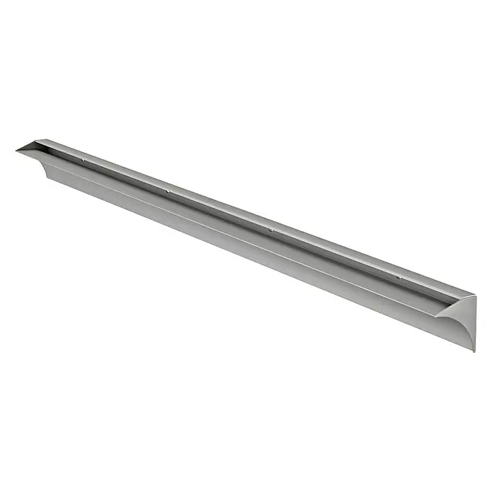 Dolle Regalträger Rail - Länge: 800 mm, Passend für: Regalbodenstärke 8 mm - Rechte Seitenansicht