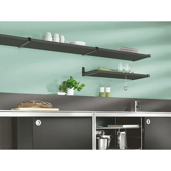 Dolle Estante inferior Sumo - L x An x Al: 45 x 40 x 2,5 cm, Antracita - Foto ambiente