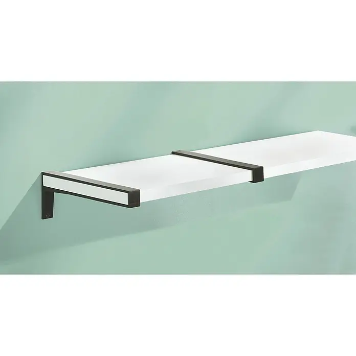 Dolle Estante flotante Sumo - 115 x 30 x 2,5 cm, Carga soportada: 40 kg, Antracita - Foto ambiente