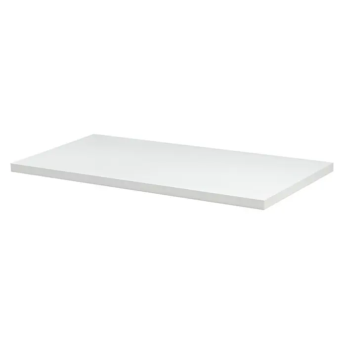 Dolle Estante flotante Sumo - 80 x 40 x 2,5 cm, Carga soportada: 40 kg, Blanco - Vista de perfil derecho