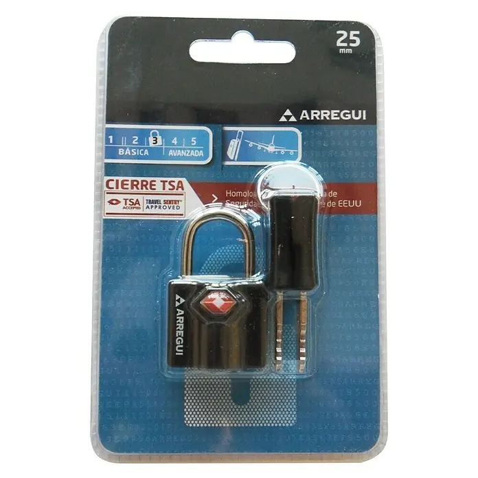 Arregui Candado A-1313060 - An x Al: 26 x 14,5 mm - Vista frontal