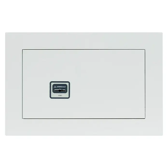 Arregui Caja fuerte empotrable Ideal 5 - L x An x Al: 20 x 35 x 23 cm, Llave - Vista frontal