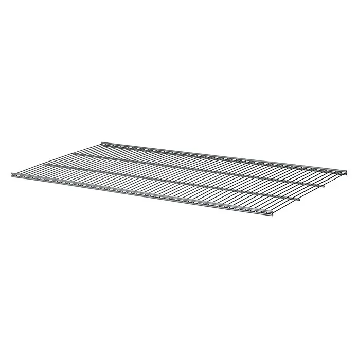 Dolle Walk In Balda de alambre - L x An: 506 x 800 mm, Gris - Vista angular