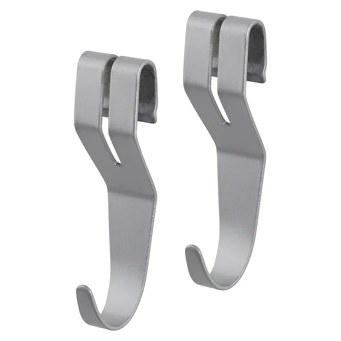 Dolle Walk In Colgador para ropa - Plateado - Vista angular