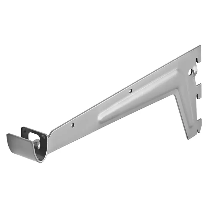 Dolle Soporte de barra para ropa - Largo: 33 cm, Plateado, 1 ud. - Vista de perfil izquierdo