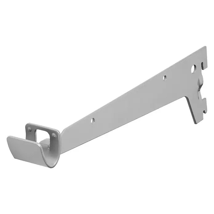 Dolle Soporte de barra para ropa - Largo: 25 cm, Plateado, 1 ud. - Vista de perfil izquierdo
