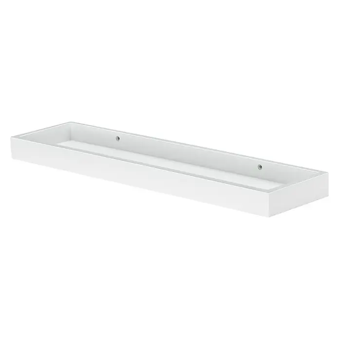 Dolle Estante de pared Loggia - L x An x Al: 60 x 15 x 4 cm, Blanco - Vista angular