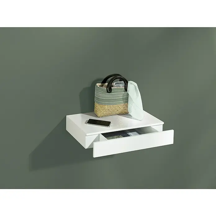Dolle Wandregal Cassetto - L x B x H: 45 x 25 x 8 cm, Weiß - Stimmungsaufnahme