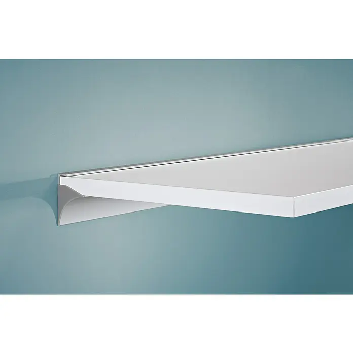 Dolle Regalträger Rail - Länge: 800 mm, Passend für: Regalbodenstärke 19 mm, Regalbodentiefe 300 mm - Stimmungsaufnahme