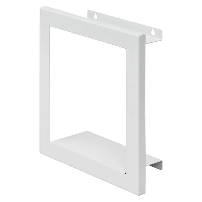 Dolle Zidna polica Figura - 285 x 285 x 85 mm, Bijele boje, Opteretivost: 15 kg - Dijagonalni pogled