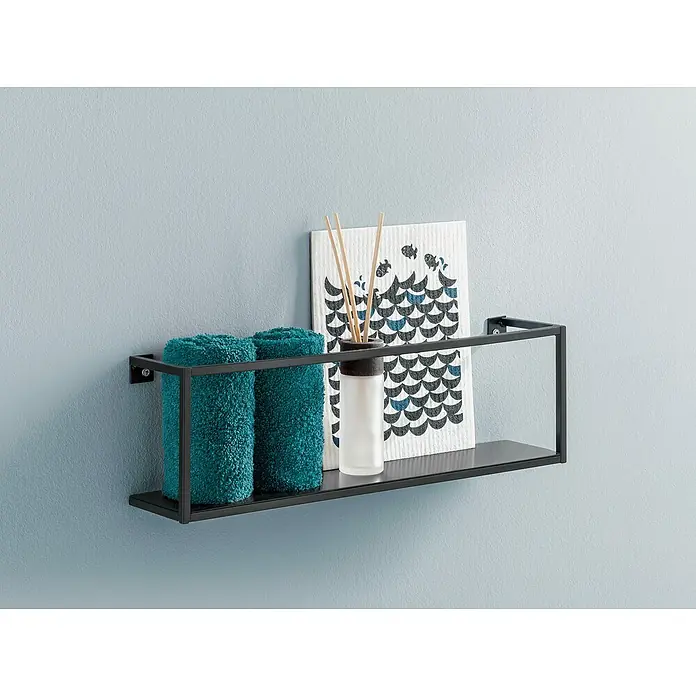 Dolle Zidni regal Aquarium - D x Š x V: 40 x 8 x 12 cm, Opteretivost: 15 kg, Čelik - Živopisni prikaz