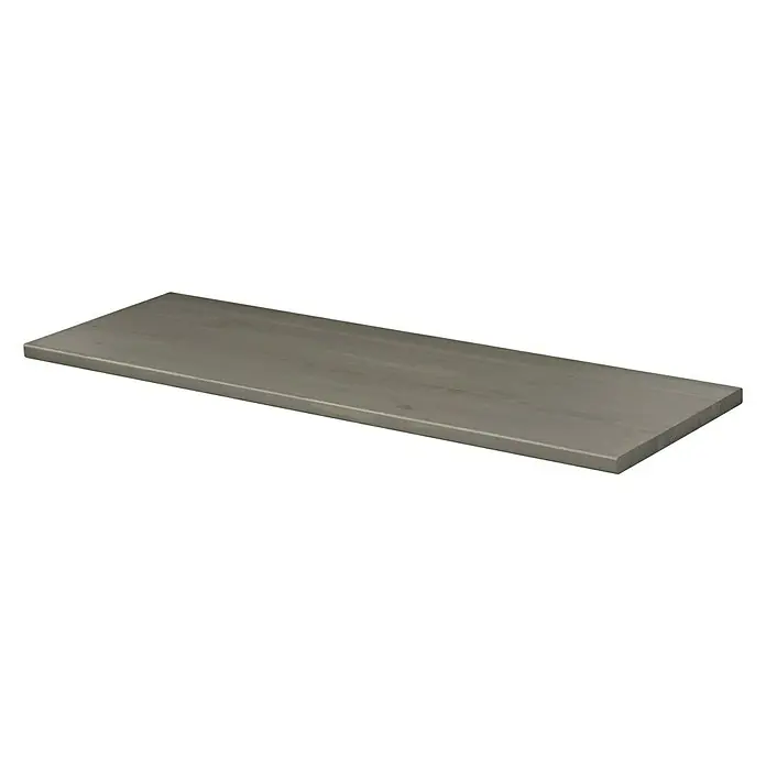 Dolle Zidna polica Lite Vintage - D x Š x D: 80 x 20 x 1,8 cm, Bor siva - Dijagonalni pogled