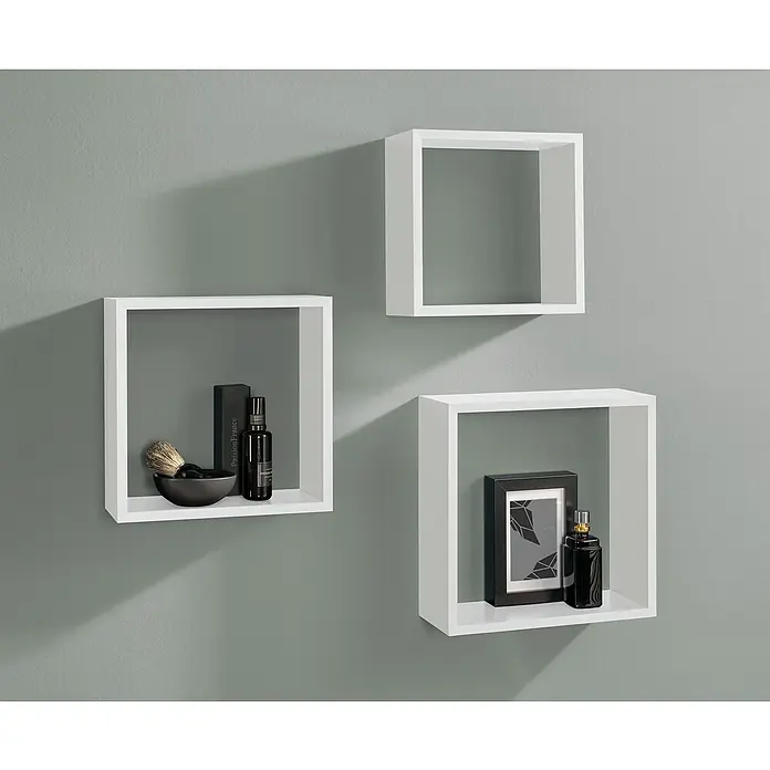 Dolle Wandregal-Set Frame - Belastbarkeit: 5 kg, Weiß - Stimmungsaufnahme
