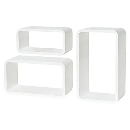 Dolle  Set de estantes de pared Long Cube