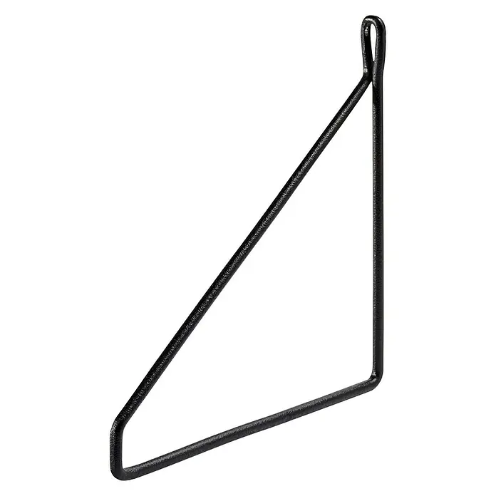 Dolle Wandkonsole Fil - L x B: 21 x 21 cm, Schwarz - Linke Seitenansicht