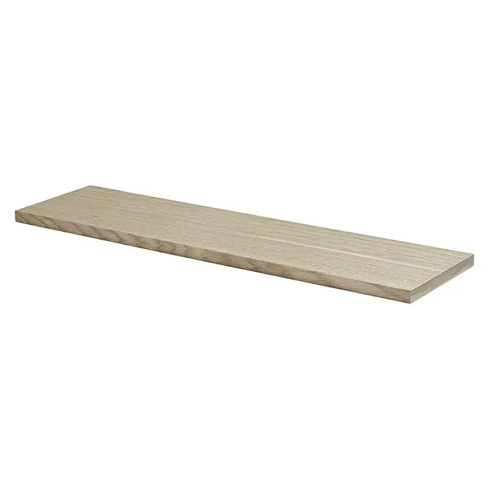 Dolle Wandboard Lite Vintage - L x B x S: 80 x 20 x 2 cm, Eiche - Diagonale Ansicht