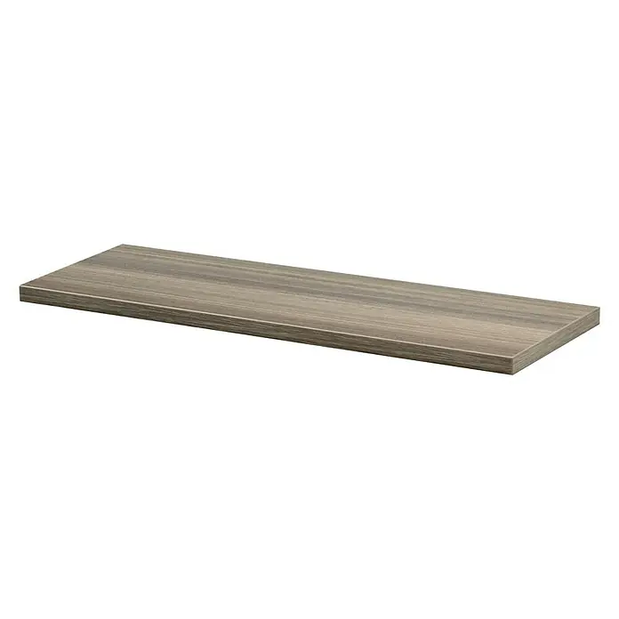 Dolle Estante flotante Lite - L x An x Al: 60 x 15 x 1,9 cm, Marrón - Vista angular