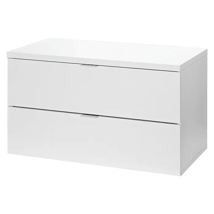 Dolle Cajonera - L x An x Al: 40 x 79 x 45 cm, Tablero de aglomerado, Blanco - Vista frontal