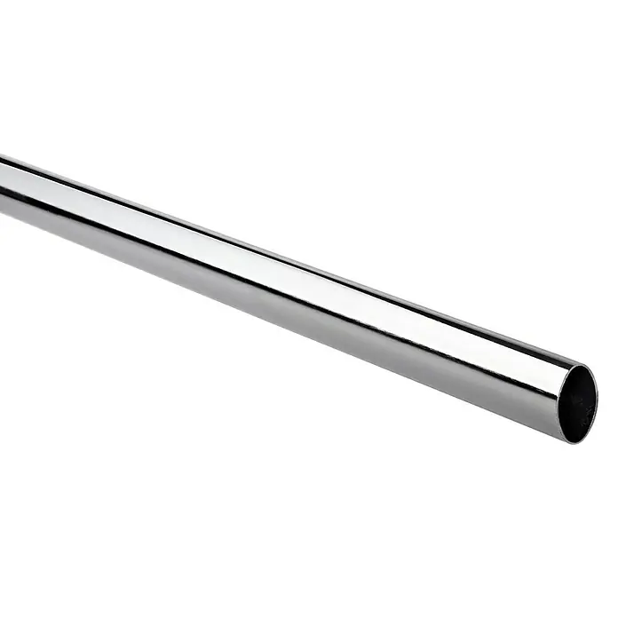 Element System Barra para ropa - L x An x Al: 840 x 20 x 35 mm, Cromo - Primer plano