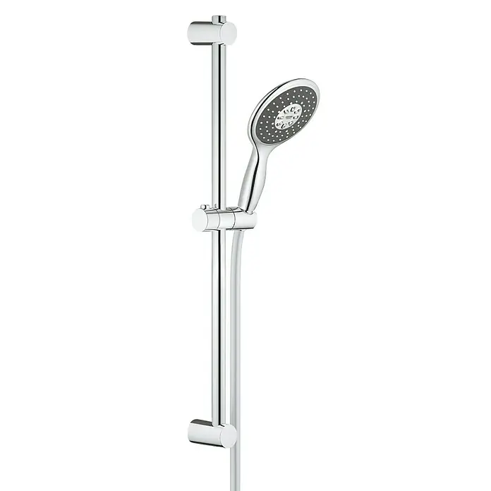Grohe Brausegarnitur Vitalio Rain 130 - Chrom - Diagonale Ansicht