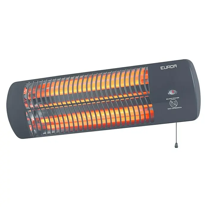 Eurom Terrasverwarming Q-time 1500 - 1.500 W - Zicht van beneden