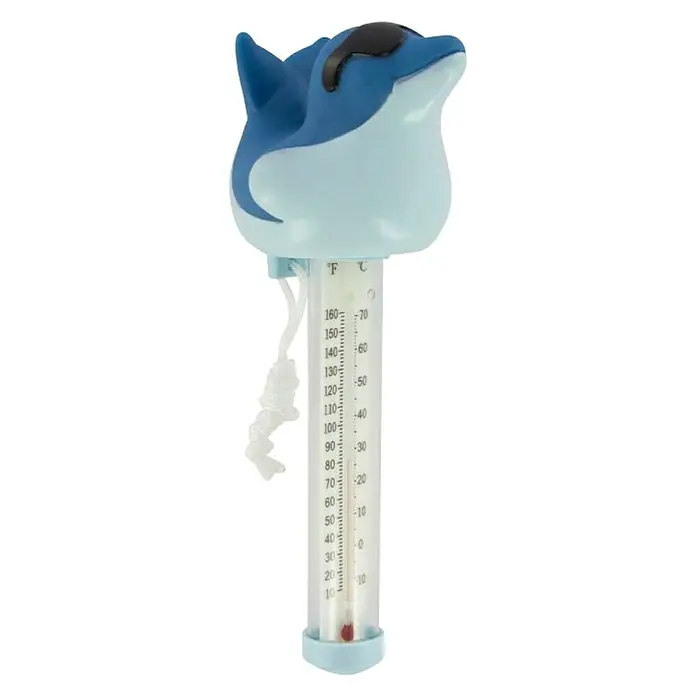 Steinbach Schwimmbadthermometer Delfin - Anzeige: Analog - Vorderansicht