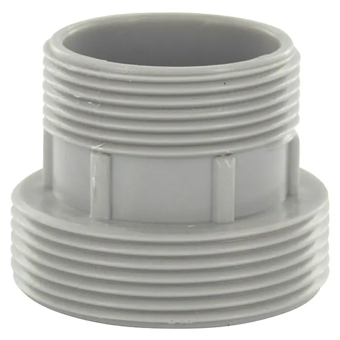Steinbach Adapter - Geeignet für: Filteranlagen, 2“ x 1½“ Außengewinde - Vorderansicht