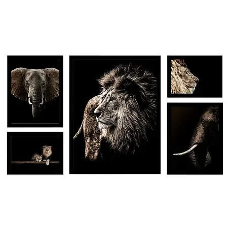Cuadro set animales