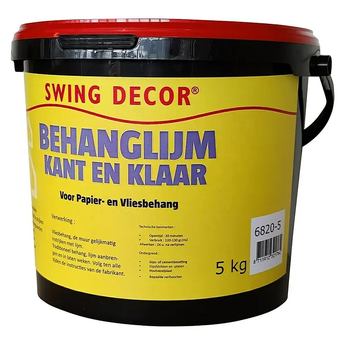 Swing Decor Behanglijm - 5 kg - Diagonaal zicht