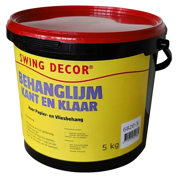 Swing Decor Behanglijm - 5 kg - Diagonaal zicht