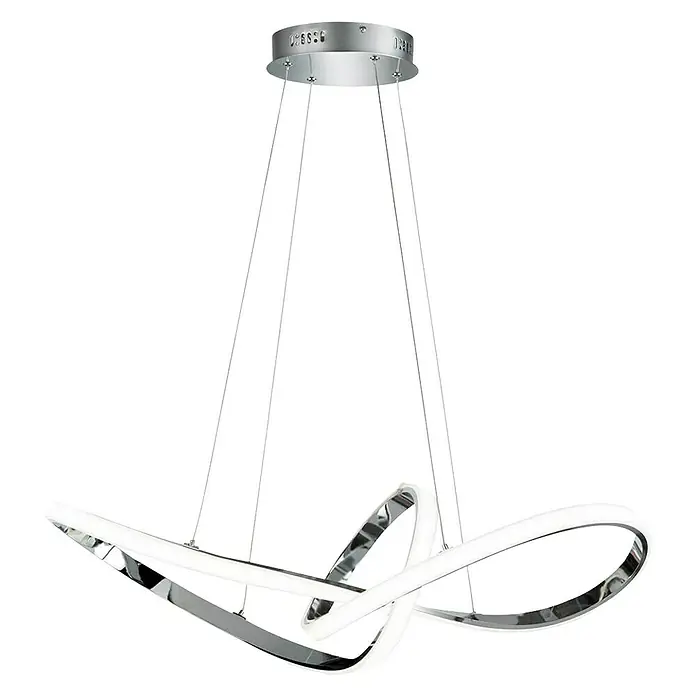 WOFI LED-Pendelleuchte Missoni - Höhe: 150 cm - Vorderansicht