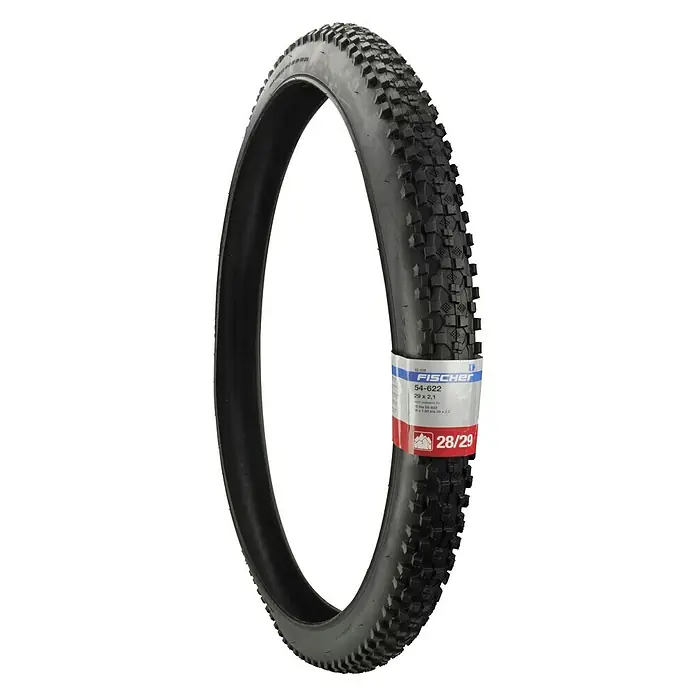 Fischer Fahrradreifen MTBK - Durchmesser Rad: 29″, Geeignet für: Mountainbike-Räder - Diagonale Ansicht