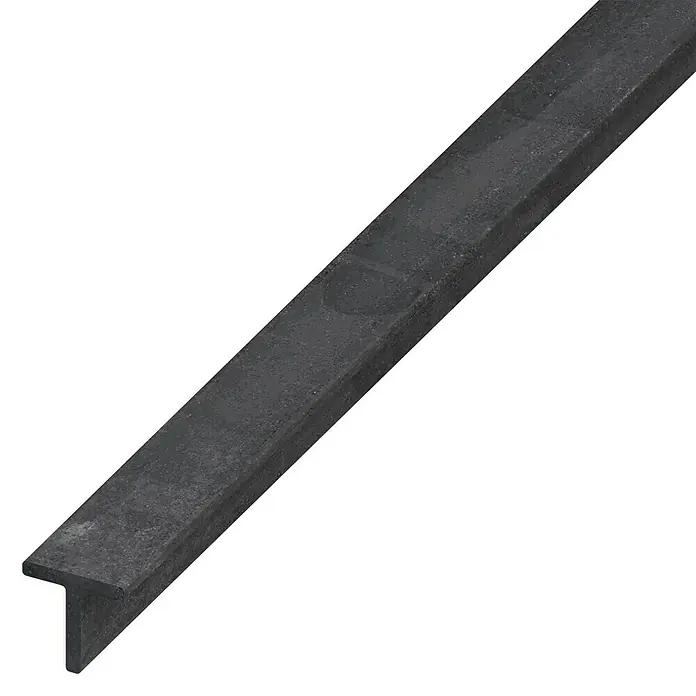 T-Profil - L x B x H: 1.000 x 40 x 40 mm, Warmgewalzter Stahl - Detailaufnahme