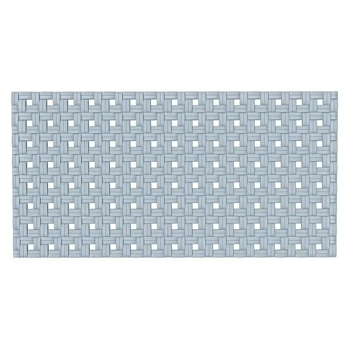 Podloga za kadu Diaqua Basky - 72 x 37 cm, PVC, Srebrne boje - Pogled s gornje strane