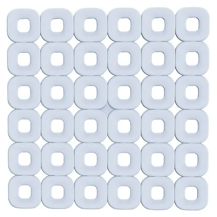 Diaqua Protuklizna podloga Paco - 55 x 55 cm, PVC, Prozirno - Pogled s gornje strane