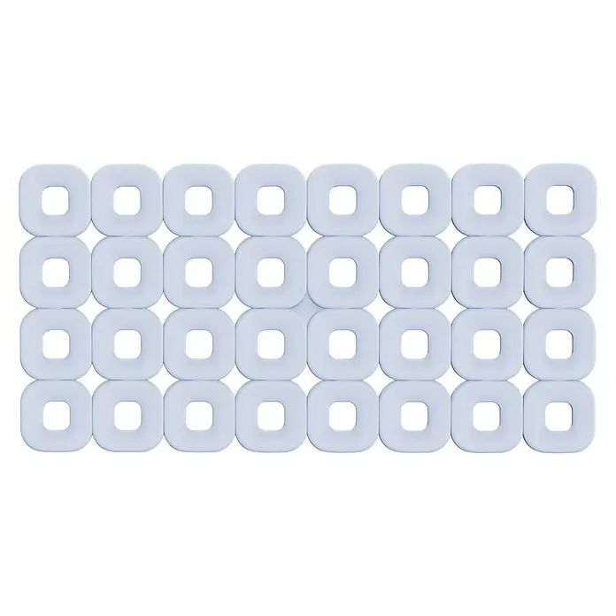 Diaqua Badewanneneinlage Paco - L x B: 74 x 37 cm, PVC, Transparent - Draufsicht