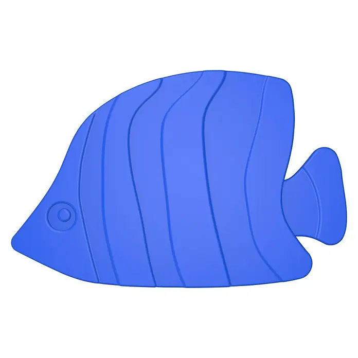 Diaqua Podloga za kadu - 5 Kom., PVC, Plave boje - Pogled s gornje strane