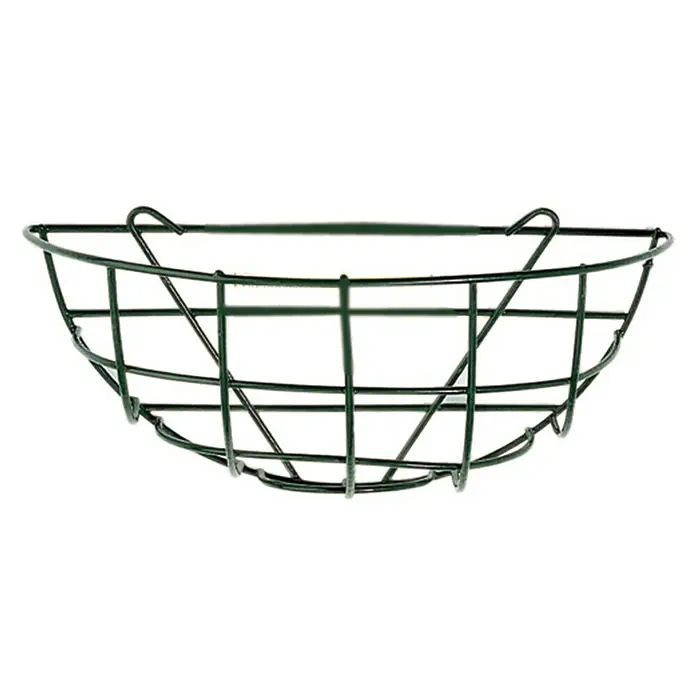 Hanging basket - Ø x h: 35 cm x 17 mm, Metaal, Eiken/Bruin - Vooraanzicht