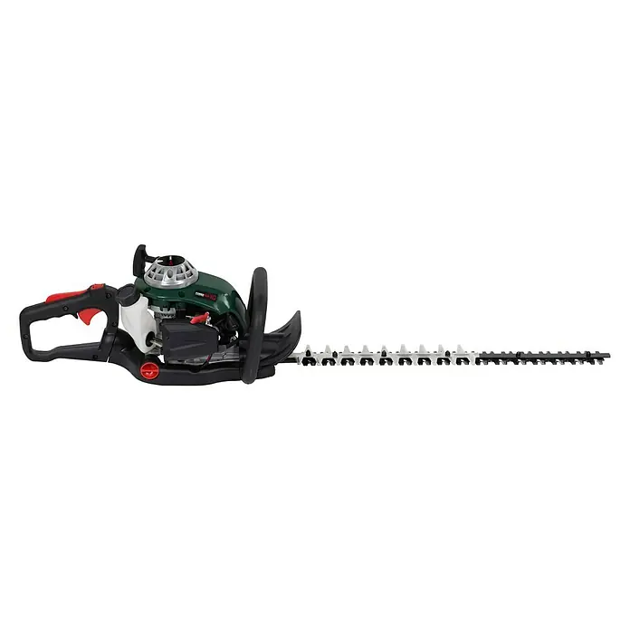 PowerPlus Cortasetos de gasolina POWXQG3050 - Potencia de motor: 0,85 kW, Cilindrada: 24,5 cm³ - Vista de perfil derecho