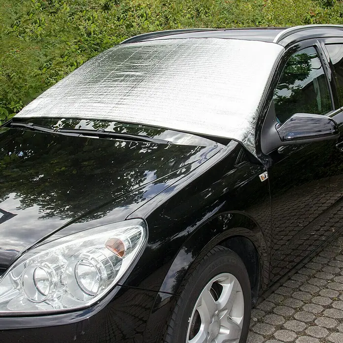 Cartrend Frontscheibenabdeckung Van - L x B: 230 mm x 85 cm - Anwendungsbeispiel