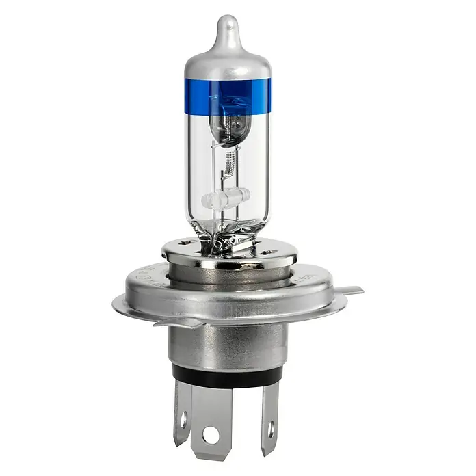 Bosch Halogen-Scheinwerferlampe Plus 90 - H4, 60/55 W, 12 V, 1 Stk. - Vorderansicht