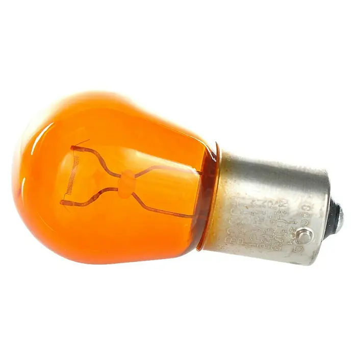 Bosch Glühlampe Pure Light - PY21W, 21 W, 12 V, Orange, 1 Stk. - Linke Seitenansicht