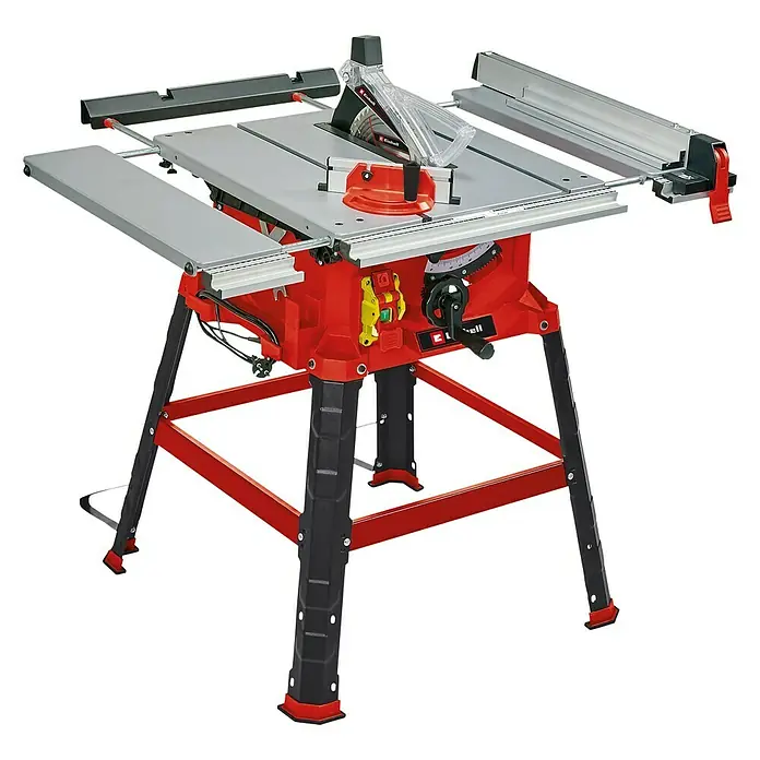 Einhell Sierra circular de mesa TC-TS 2225 U - 2.200 W, Diámetro hoja de sierra: 254 mm - Vista angular