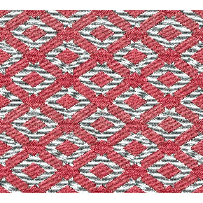 Cojín Phlox - Rojo, 45 x 45 cm, 75 % poliéster, 25 % algodón - Primer plano