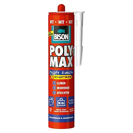 Bison  Montagelijm Poly Max® High Tack Express