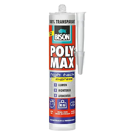 Bison  Montagelijm Poly Max® High Tack Express