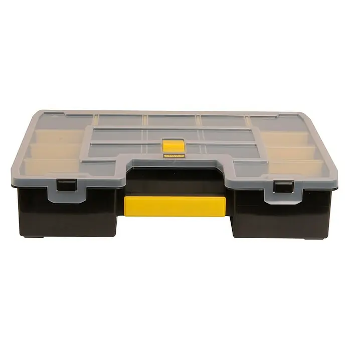 Stanley Assortimentsdoos Sortmaster + Junior Sortmaster - b x d x h: 44 x 33 x 15 cm - Vooraanzicht