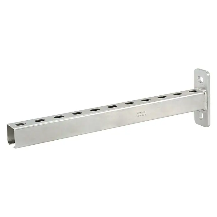 UBB Railconsole - Profiel: 38/40, Lengte: 600 mm - Zijaanzicht links