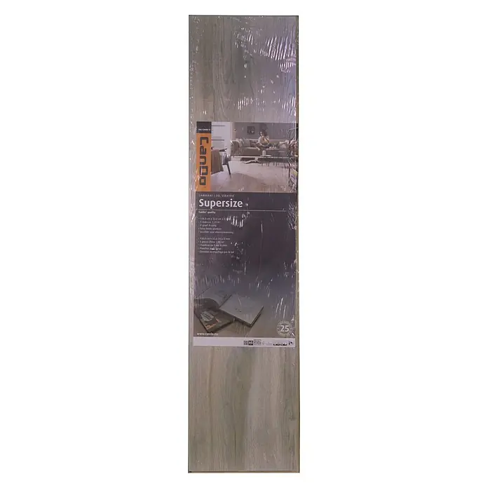 CanDo Laminaat Rustiek Eiken - 138 cm x 32,6 cm x 8 mm - Vooraanzicht